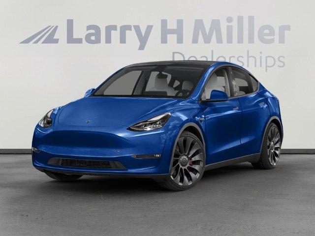 Photo of 2022 Blue Tesla Model Y