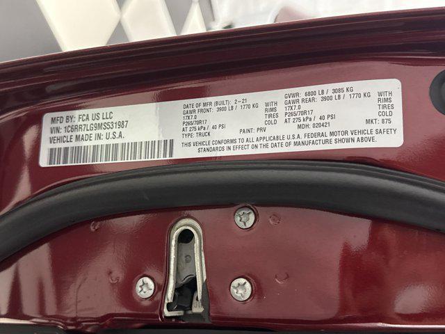 Photo of 2021 Delmonico Red Pearlcoat RAM 1500 Classic