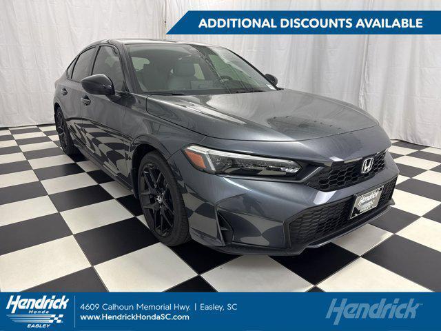 Photo of 2025 Meteorite Gray Metallic Honda Civic Hybrid