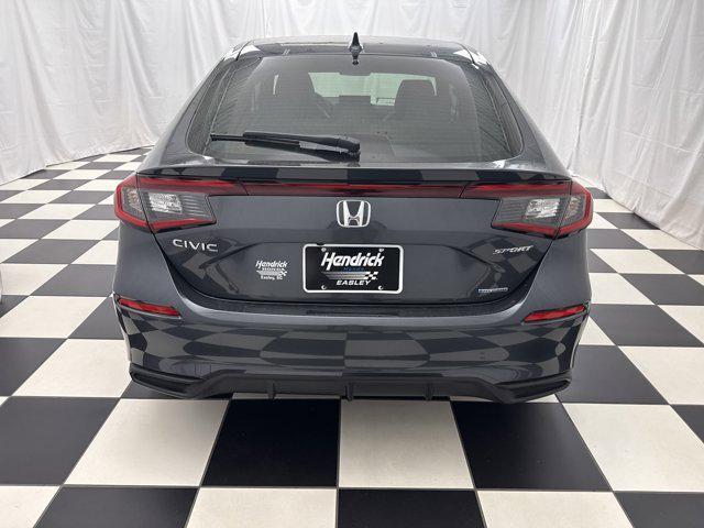 Photo of 2025 Meteorite Gray Metallic Honda Civic Hybrid