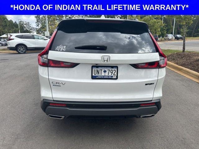 Photo of 2024 Platinum White Pearl Honda CR-V Hybrid