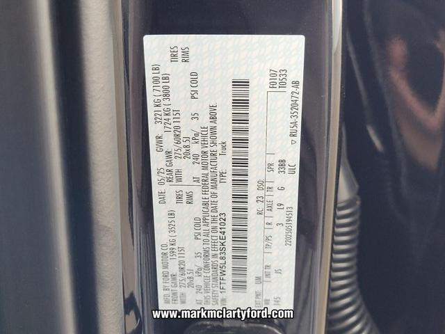 Photo of 2025 AGATE BLACK METALLIC Ford F-150