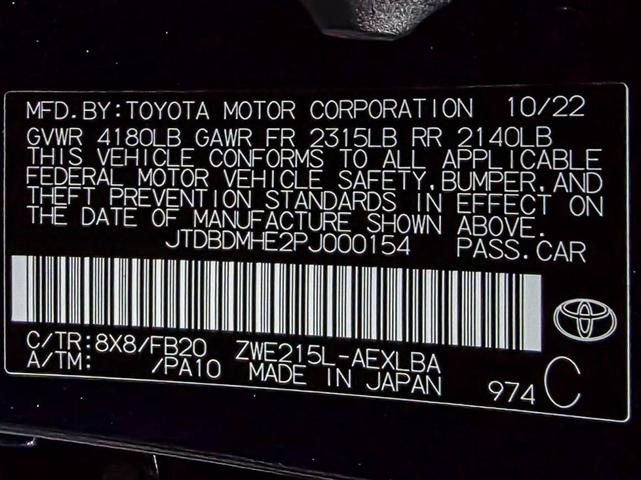 Photo of 2023 Blueprint Toyota Corolla Hybrid