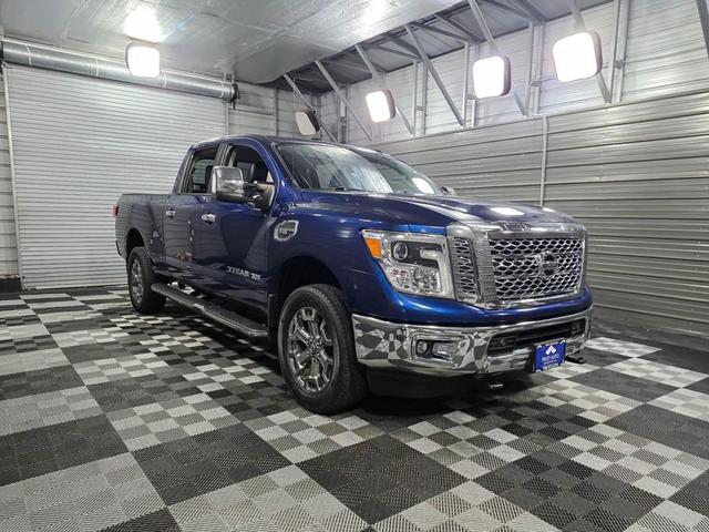 Photo of 2018 Deep Blue Pearl Nissan Titan XD