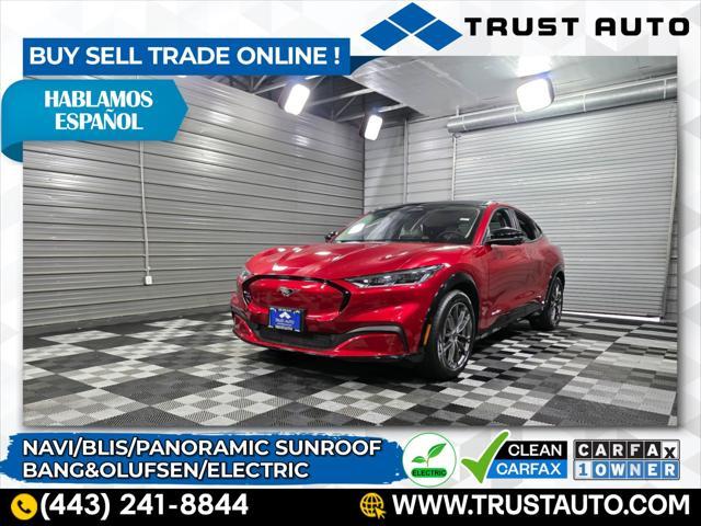Photo of 2021 Rapid Red Metallic Tinted Clearcoat Ford Mustang Mach-E