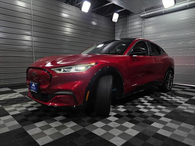 Photo of 2021 Rapid Red Metallic Tinted Clearcoat Ford Mustang Mach-E