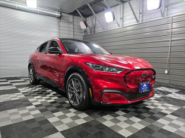 Photo of 2021 Rapid Red Metallic Tinted Clearcoat Ford Mustang Mach-E