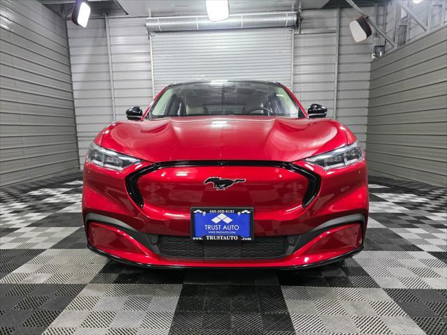 Photo of 2021 Rapid Red Metallic Tinted Clearcoat Ford Mustang Mach-E