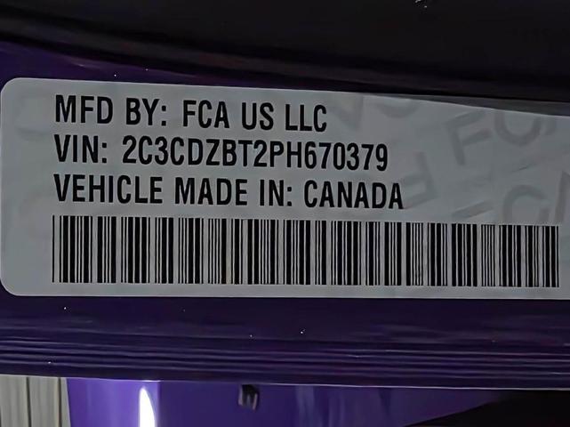 Photo of 2023 Plum Crazy Pearlcoat Dodge Challenger