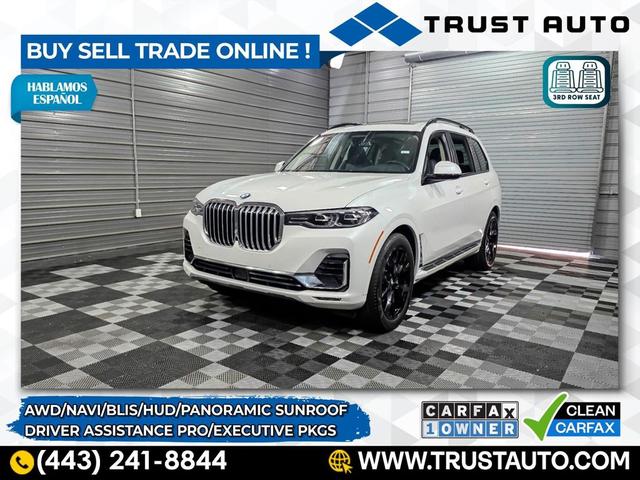 Photo of 2022 Mineral White Metallic BMW X7