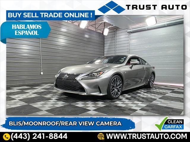 2017 Lexus Rc 200t