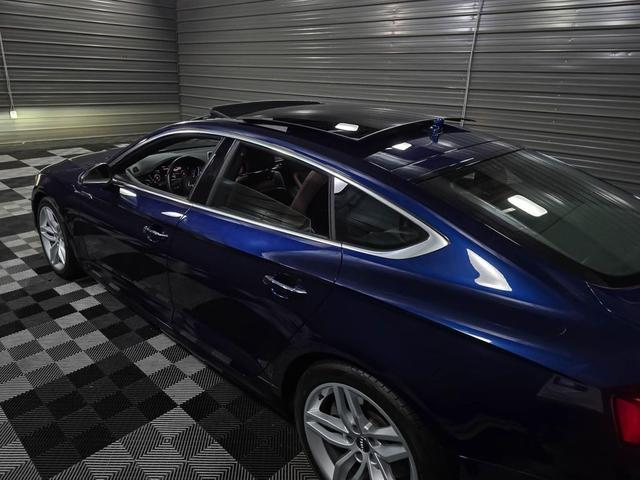 Photo of 2019 Navarra Blue Metallic Audi A5 Sportback