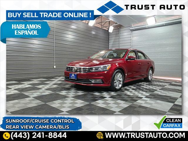 2018 Volkswagen Passat