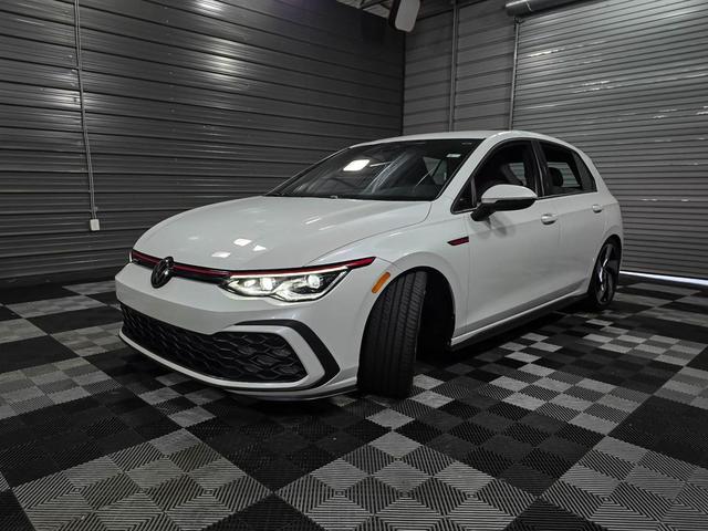 Photo of 2024 Opal White Pearl Volkswagen Golf GTI