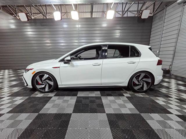 Photo of 2024 Opal White Pearl Volkswagen Golf GTI
