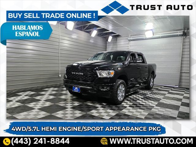 Photo of 2022 Diamond Black Crystal Pearlcoat RAM 1500