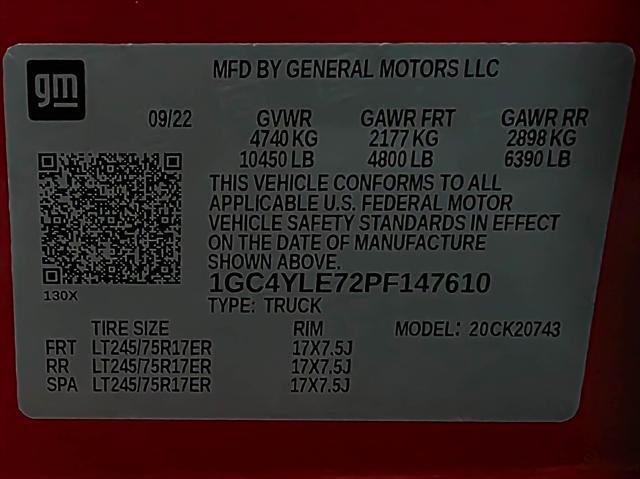 Photo of 2023 Red Hot Chevrolet Silverado 2500