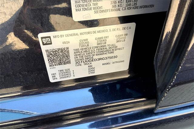 Photo of 2024 Titanium Rush Metallic GMC Sierra 1500