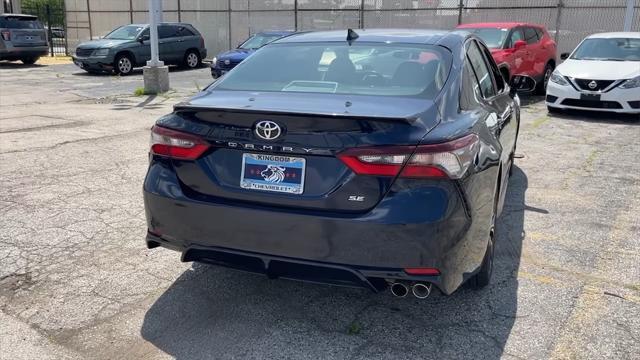 Photo of 2021 Blue Toyota Camry