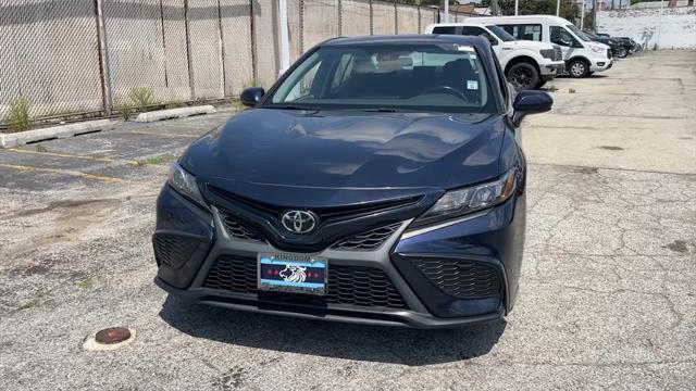 Photo of 2021 Blue Toyota Camry