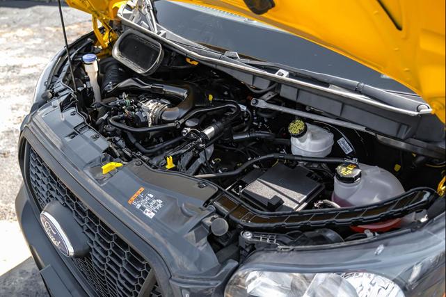 Photo of 2021 School Bus Yellow Ford Transit-250