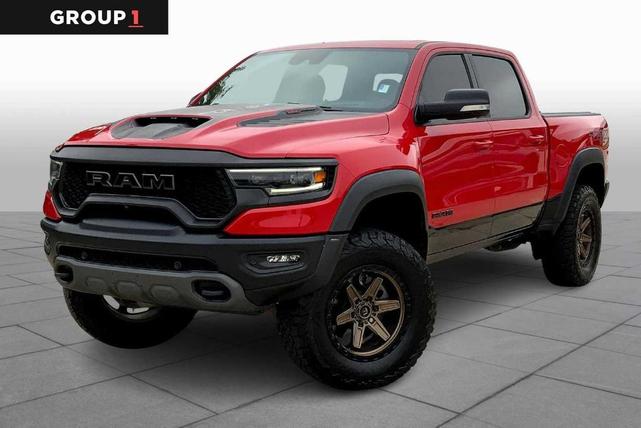Photo of 2021 Flame Red Clearcoat RAM 1500