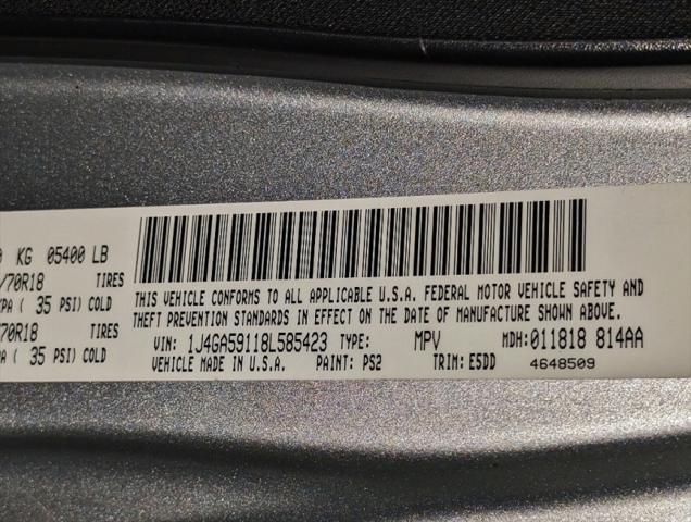 Photo of 2008 Silver Jeep Wrangler