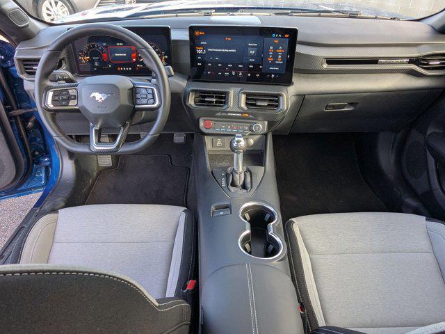 Photo of 2024 Atlas Blue Metallic Ford Mustang