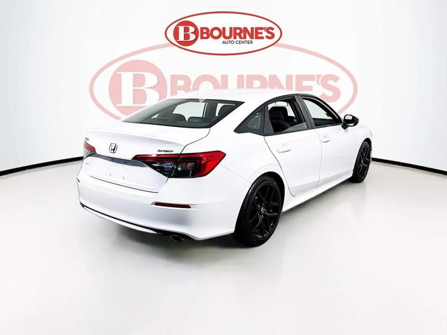 Photo of 2022 Platinum White Pearl Honda Civic