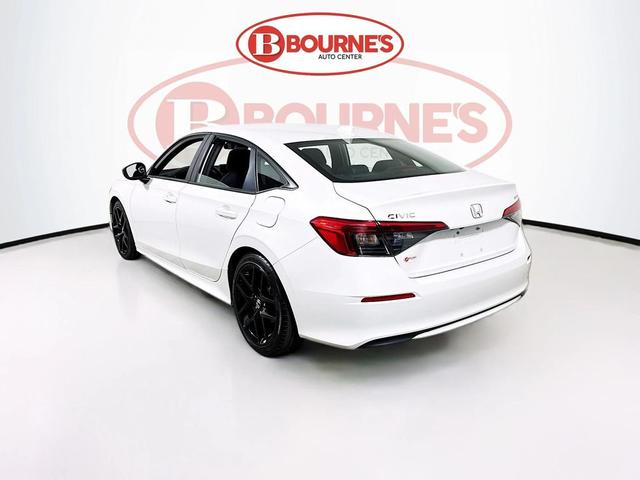 Photo of 2022 Platinum White Pearl Honda Civic