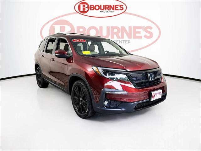 Photo of 2022 Deep Scarlet Pearl Honda Pilot