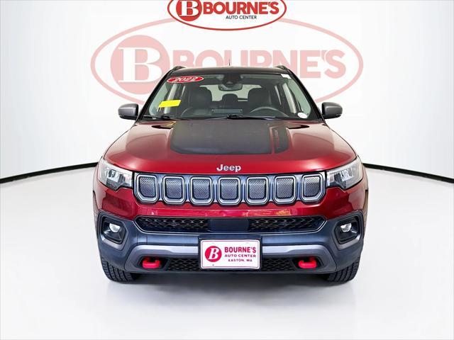 Photo of 2022 Velvet Red Pearl Jeep Compass