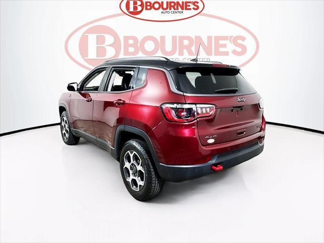 Photo of 2022 Velvet Red Pearl Jeep Compass