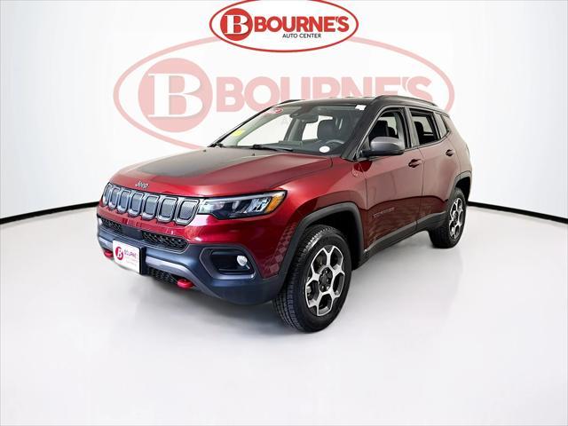 Photo of 2022 Velvet Red Pearl Jeep Compass