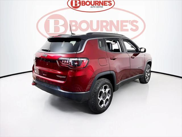 Photo of 2022 Velvet Red Pearl Jeep Compass
