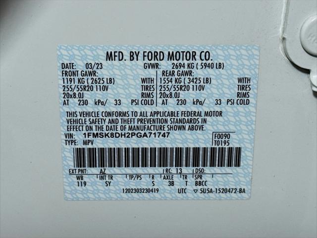 Photo of 2023 Star White Metallic Ford Explorer