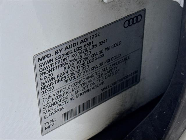Photo of 2023 Carrara White Audi Q7