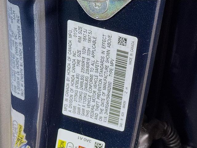 Photo of 2024 Canyon River Blue Metallic Honda CR-V