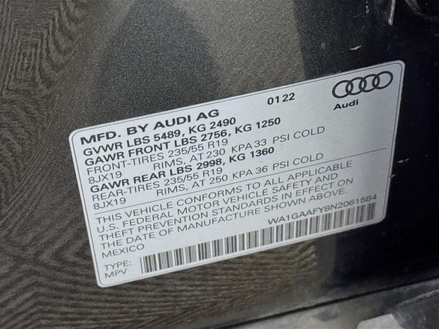 Photo of 2022 Daytona Gray Pearl Effect Audi Q5