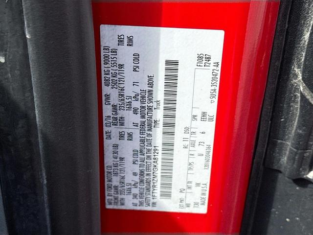 Photo of 2016 Race Red Ford Transit-250