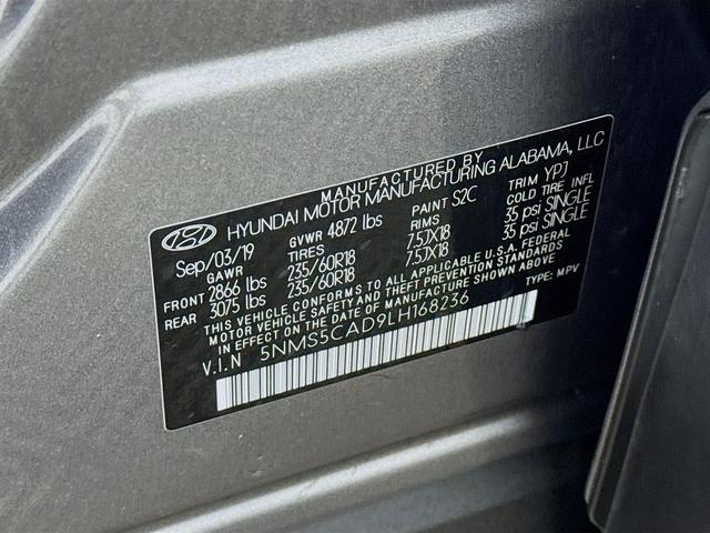 Photo of 2020 Machine Gray Hyundai SANTA FE