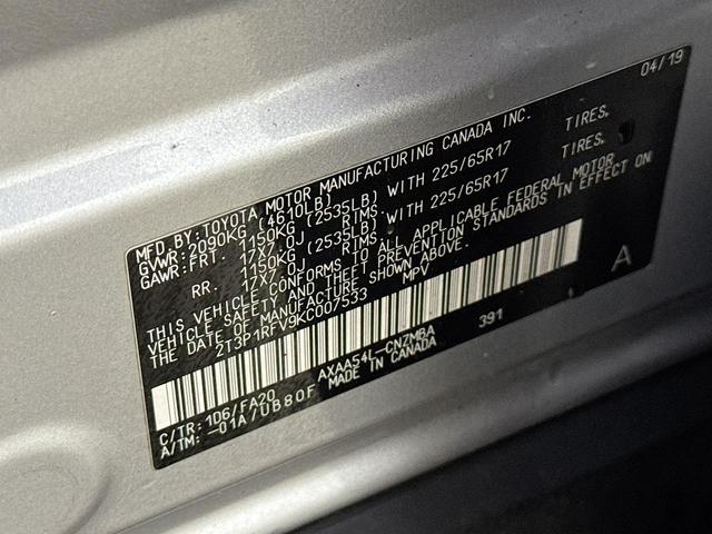 Photo of 2019 Silver Sky Metallic Toyota RAV4
