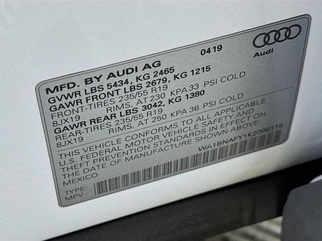 Photo of 2019 Ibis White Audi Q5