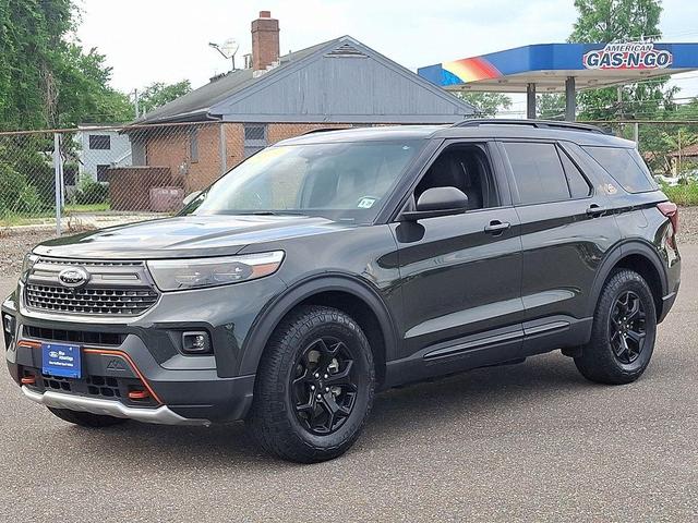 Photo of 2022 Forged Green Metallic Ford Explorer