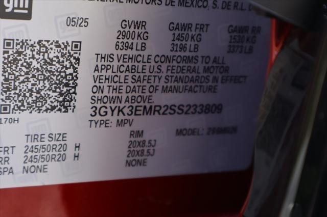 Photo of 2025 Radiant Red Tintcoat Cadillac OPTIQ