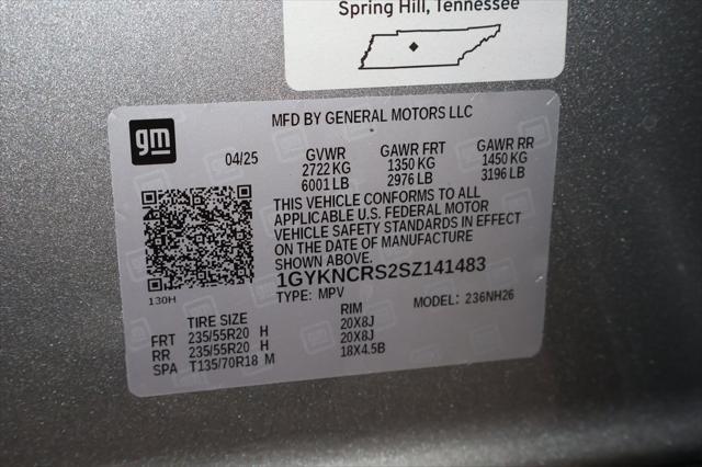 Photo of 2025 Argent Silver Metallic Cadillac XT5