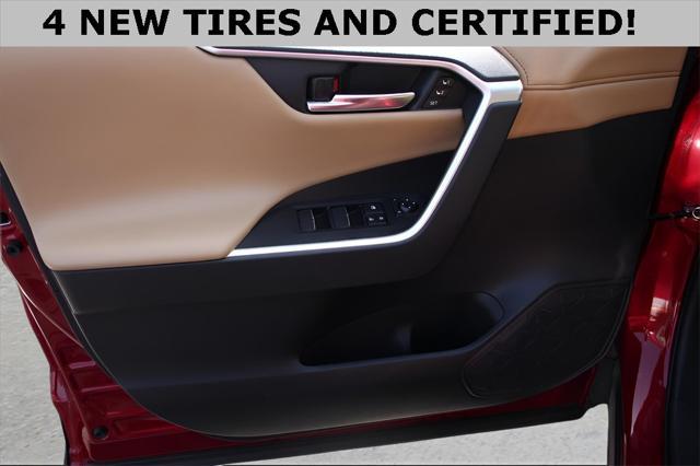 Photo of 2019 Ruby Flare Pearl Toyota RAV4 Hybrid