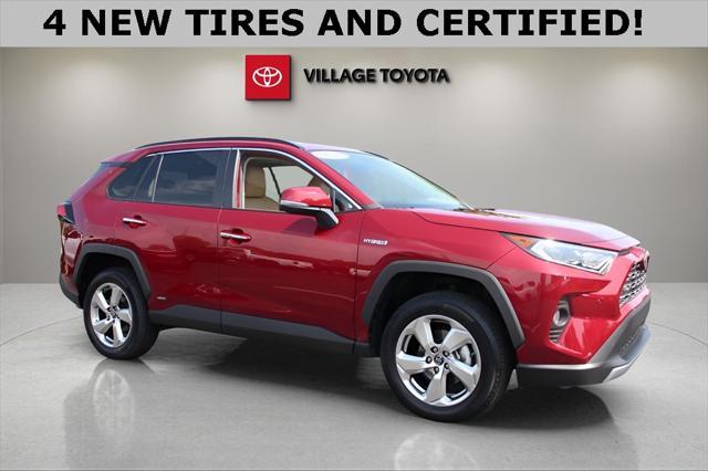 Photo of 2019 Ruby Flare Pearl Toyota RAV4 Hybrid