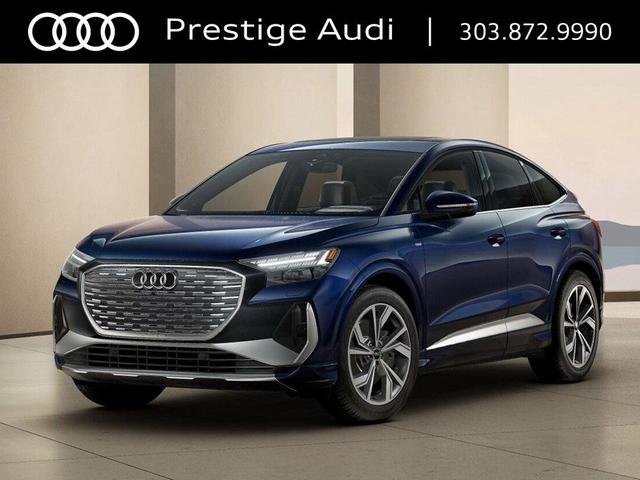 Photo of 2025 Navarra Blue Metallic Audi Q4 e-tron Sportback
