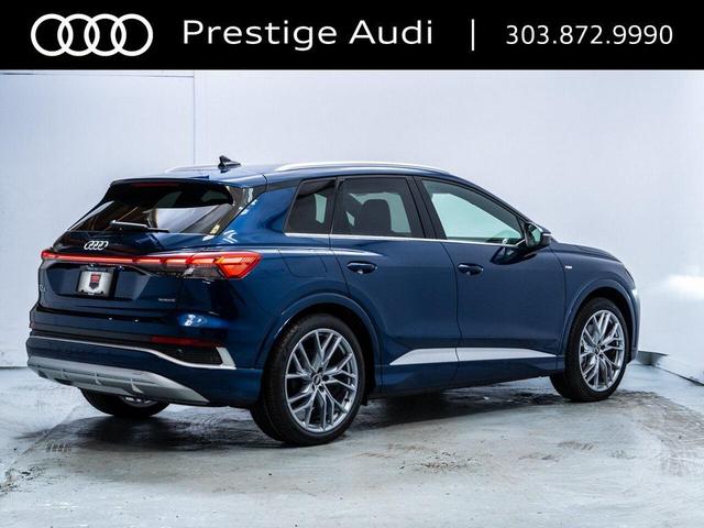 Photo of 2025 Navarra Blue Metallic Audi Q4 e-tron